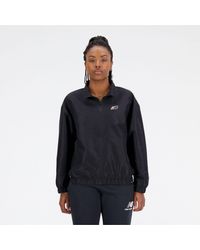 New Balance - Womenss Sport Woven Jacket - Lyst