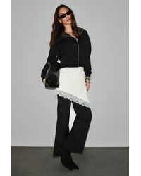 Grimelange - Hooded Oversized Zip Sweatshirt - Lyst
