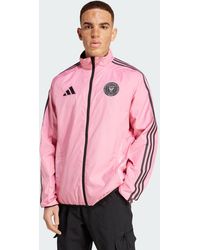 adidas - Inter Miami Cf Reversible Anthem Jacket - Lyst