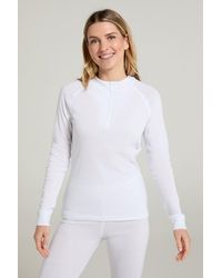 Mountain Warehouse - 'Talus' Base Layer Top Half Zip Thermal Long Sleeved Tee - Lyst