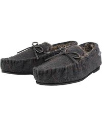 Dunlop - Moccasin Slippers With Memory Foam - Lyst