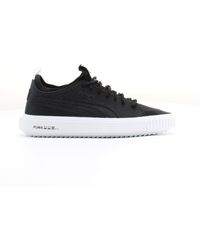PUMA - Breaker Mesh Textile Lace Up Trainers 369193 01 - Lyst