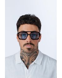 SVNX - Tortoiseshell Navigator Sunglasses With Lenses - Lyst