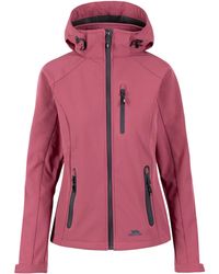 Trespass - Ladies Bela Ii Waterproof Softshell Jacket (Rose Tone) - Lyst