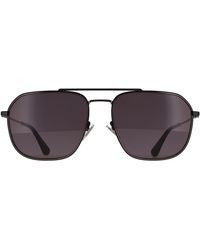 Police - Aviator Shiny Gunmetal Splf64M Octane 1 - Lyst