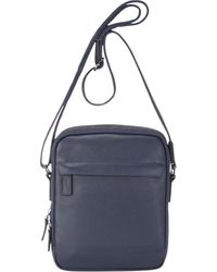 Infinity Leather - Genuine Vintage Messenger Crossbody Travel Bag - Lyst