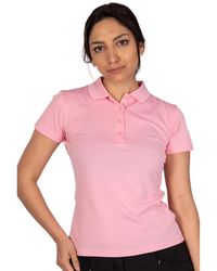 Island Green - Ladies Classic Micro Pique Golf Polo Shirt (Candy) - Lyst