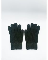 SVNX - Ribbed Knitted Gloves - Lyst