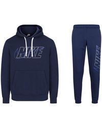 Nike - Outline Hooded Fleece Tracksuit - Lyst