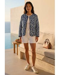Roman - Petite Geo Quilted Puffer Jacket - Lyst