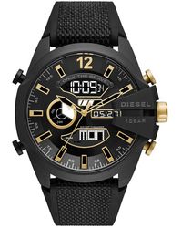 DIESEL - Mega Chief Watch Dz4552 Silicone - Lyst