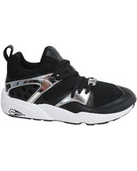 PUMA - Trinomic Blaze Of Glory Metallic Trainers Leather - Lyst