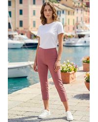 Roman Petite - Cropped Stretch Trouser Capri Summer Leggings 3/4 Pedal Pushers - Lyst