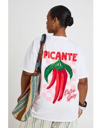 Boohoo - Plus Picante Printed T Shirt - Lyst
