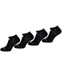 New Balance - 4-pack Black Socks - Lyst