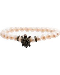 Lancaster - Jla-Br-Turtle-3-Wh Ladies Bracelet - Lyst
