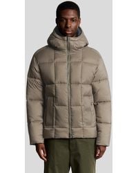 Lyle & Scott - Square Cocoon Puffer Jacket - Lyst