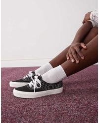 Vans - Authentic Warp Checkerboard Trainers - Lyst