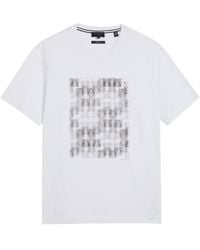 Ted Baker - Tessman Box Printed T-Shirt Cotton - Lyst