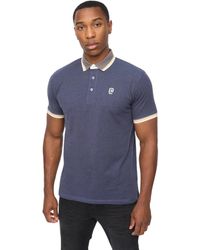 Crosshatch - Chimlacks Polo Shirt (Denim) Cotton - Lyst