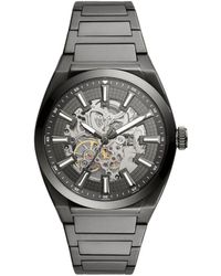 Fossil - Everett Horloge Grijs Me3206 - Lyst