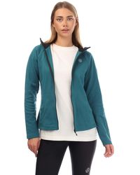 Skins - Dames Series-3 Warm Up Top In Teal - Lyst