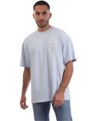 Avirex - Lenox Embroidered Crew Neck Short Sleeve Boyfriend T-Shirt - Lyst