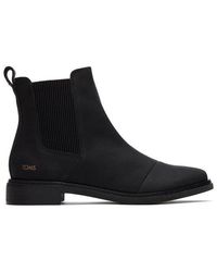 TOMS - Charlie Leather Boots Material_Leather1 - Lyst