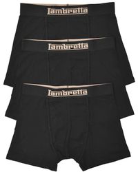 Lambretta - Essential Boxer Shorts (Pack Of 3) - Lyst