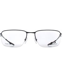 Oakley - Half Rimless Matte Dark Ox5148 Wingback Sq - Lyst