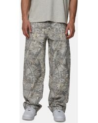 Good For Nothing - Baggy Woodland Camo Denim Jeans - Lyst