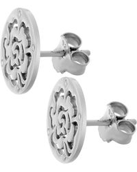 Orphelia - 'Fiore' 925 Sterling Stud Earrings - Lyst