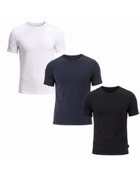 BOSS - Pack Of 3 Short Sleeve Undershirts 50534019 - Lyst