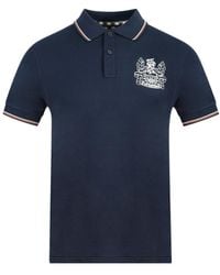 Aquascutum - Aldis Crest Polo Shirt Cotton - Lyst