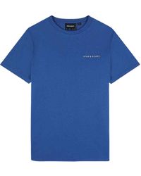Lyle & Scott - Embroidered Logo Spring T-Shirt - Lyst