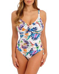Fantasie - Paradiso Twist Front Adjustable Leg Swimsuit - Lyst