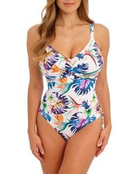 Fantasie - Paradiso Twist Front Adjustable Leg Swimsuit - Lyst