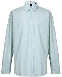 BOSS - Relegant 6 M Long-Sleeved Shirt Cotton - Lyst