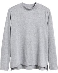 Secret Label - High Neck Long Sleeve Jersey Top - Lyst