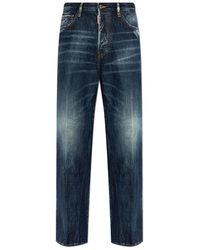 DSquared² - Be Cool Be Nice Wash Loose Jeans Cotton - Lyst