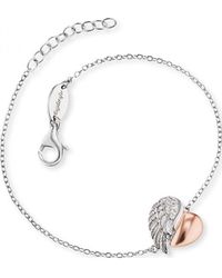 Engelsrufer - Erb-Lilheartwing-Bir Ladies Heartwing Bracelet - Lyst