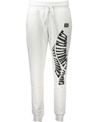 Roberto Cavalli - White Cotton Pant - Lyst