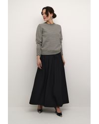 Kaffe - Strickpullover Regular Fit Offwhite - Lyst