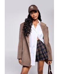 Boohoo - Basics Oversized Cotton Poplin Shirt - Lyst