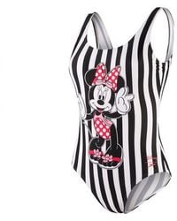 Speedo - Minnie Mouse Placement U Back Swimwear - Lyst