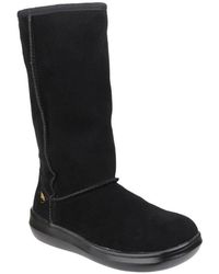 Rocket Dog - Ladies Sugardaddy Suede Pull-On Boots - Lyst