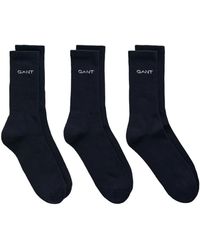 GANT - 3 Pack Sports Socks - Lyst