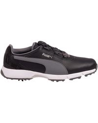 PUMA - Drive Fusion Disc Smooth Leather Trainers 192226 02 - Lyst