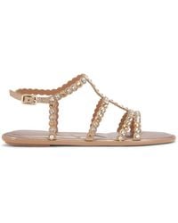 Carvela Kurt Geiger - Confetti Flat Sandals - Lyst