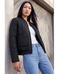 D.u.s.k - Quilted Bomber Jacket - Lyst